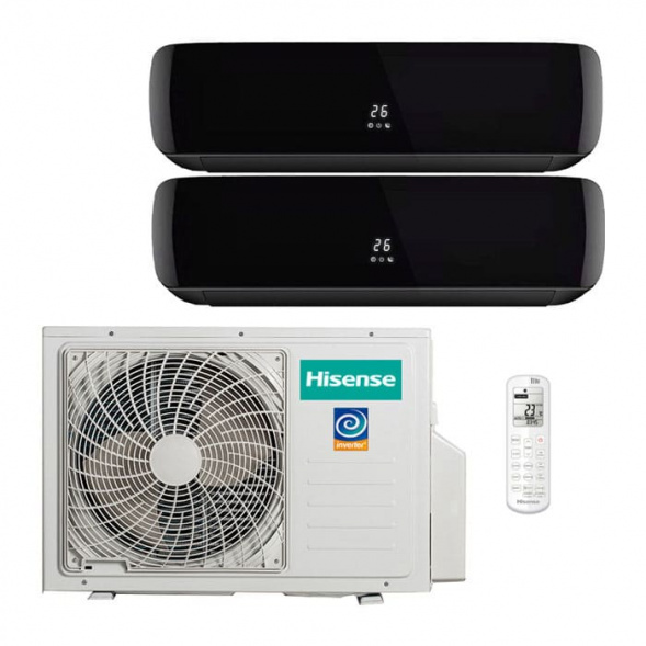 Мульти сплит система Hisense AMS-09UW4RVETG00(B)x2/ AMW2-18U4RXC